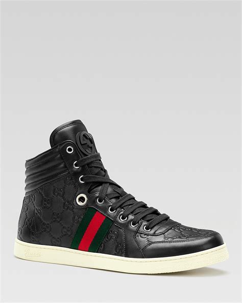 gucci suede schoenen|gucci leather sneakers sale.